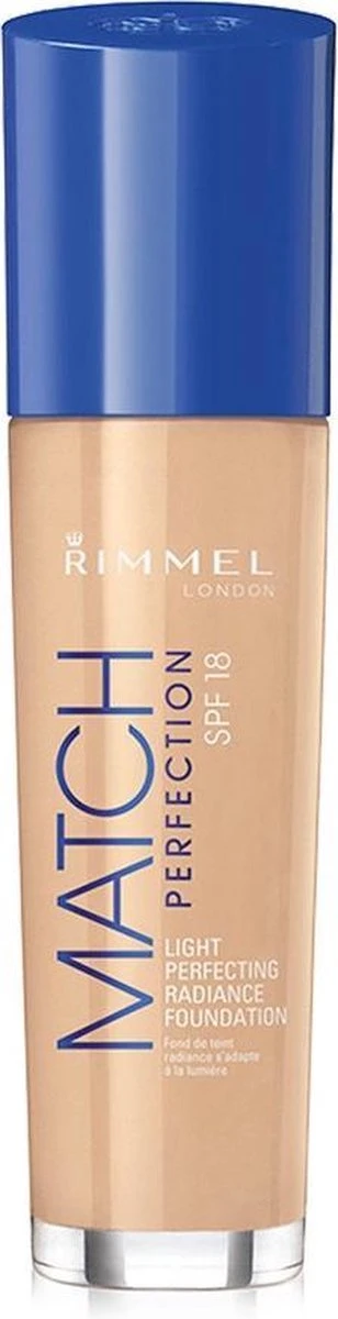 Rimmel London Match Perfection Foundation - 200 Soft Beige - Beige - Afbeelding 12