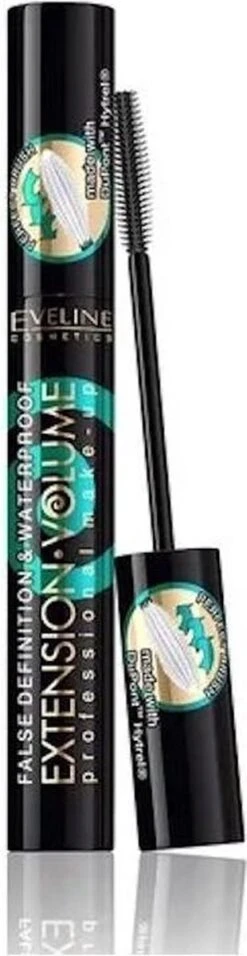 Eveline Cosmetics Extension Volume 4D False Definition Mascara Waterproof
