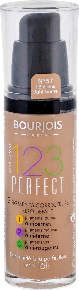 Bourjois 123 Perfect Foundation 057 Hâlé Clair - Afbeelding 3