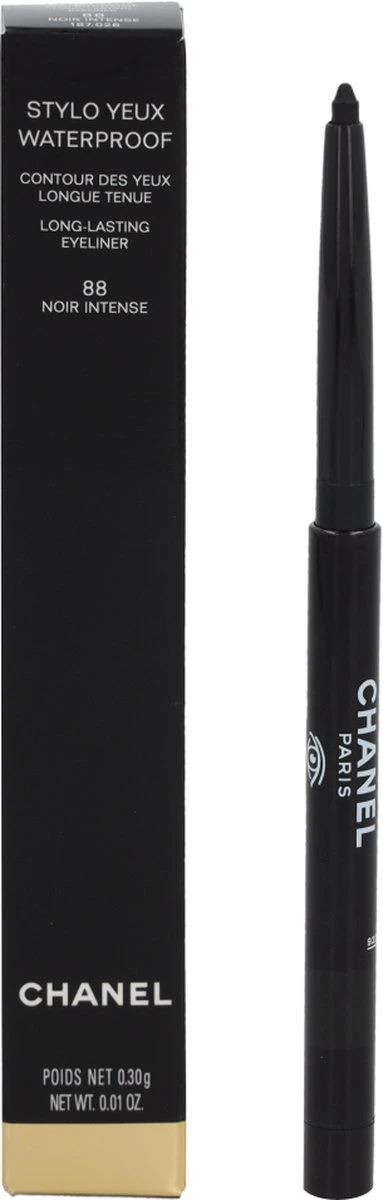 CHANEL Stylo Yeux 88 Noir Intense Zwart - Afbeelding 2