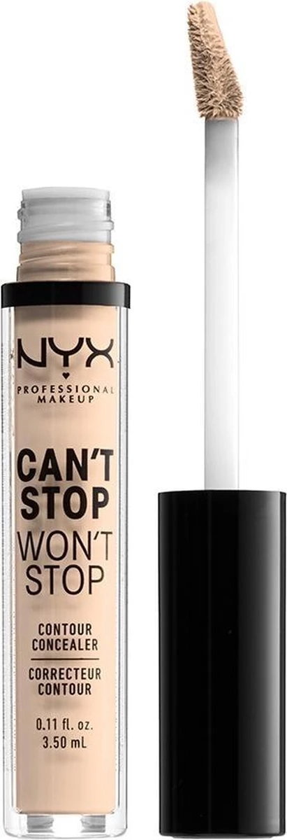 NYX Professional Makeup - Can't Stop Won't Stop Concealer - Light Ivory - Afbeelding 2