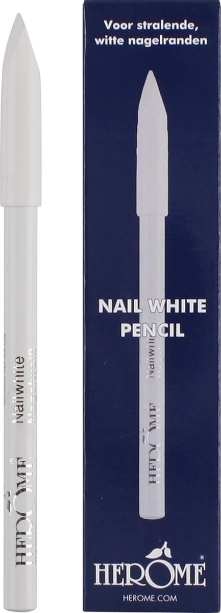 Herome Nagelwitpotlood -Nail White Pencil - Parelwitte Nagelranden - Een Perfecte French Manicure In Een Handomdraai - Afbeelding 2