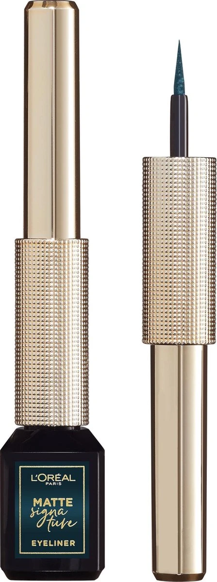 L’Oréal Paris Matte Signature Eyeliner Van Superliner – Matte Liquid Eyeliner – Waterproof - 04 Emeraude – Groen - Afbeelding 9