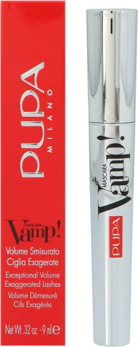 Pupa Milano Vamp! Mascara - 100 Extra Black - Afbeelding 10