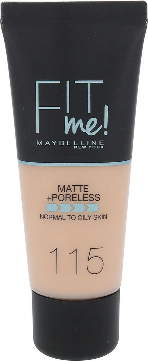 Maybelline Fit Me Matte & Poreless Foundation - 115 Ivory - Afbeelding 10
