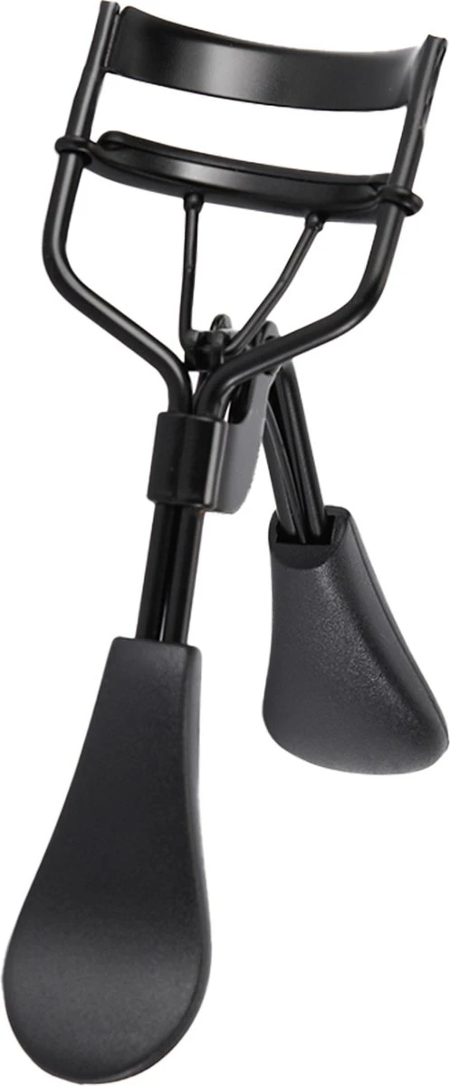 INTER-ESQUE® Wimperkruller - Eyelash Curler + 5x Gratis Extra Siliconen Pad - Zwart