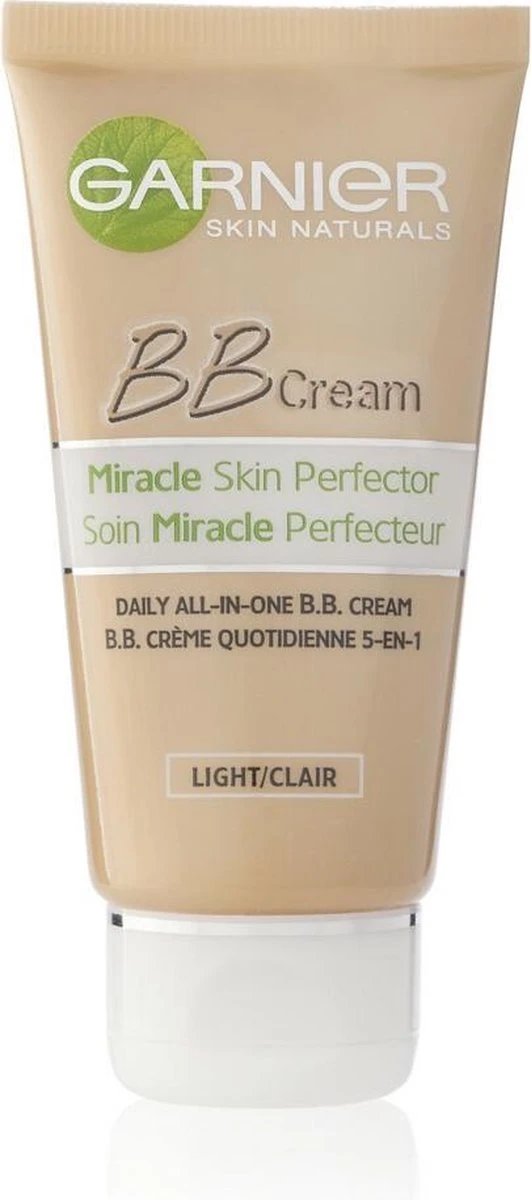 Garnier Face SkinActive - BB Cream Classic Light 5-in-1 Dagverzorging - 2x 50 Ml - Afbeelding 2