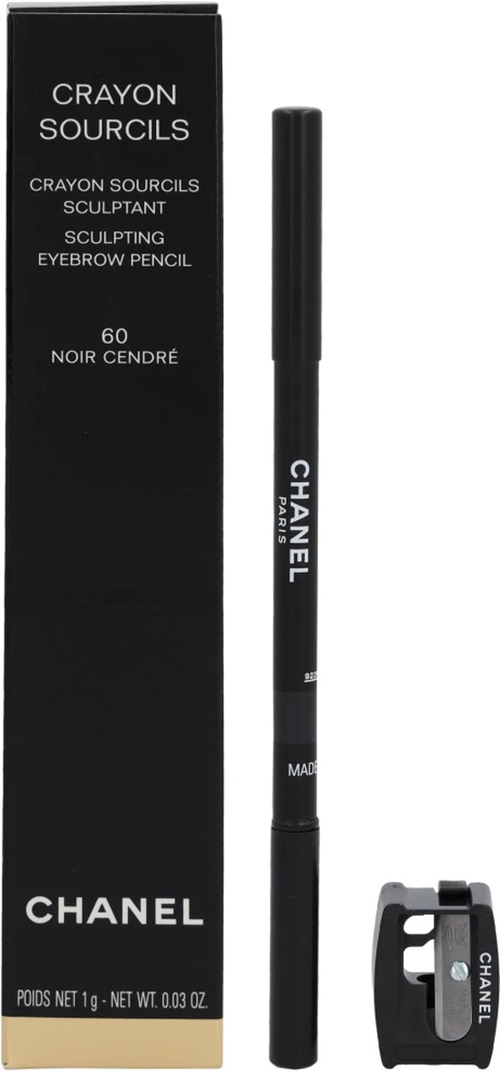 Chanel Crayon Sourcils Wenbrauwpotlood - 66 Noir Cendre - Zwart - Afbeelding 3