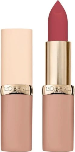 L’Oréal Paris Color Riche Free The Nudes Lipstick - Nude Matte - 08 No Lies - Roze - 3,9 Gr