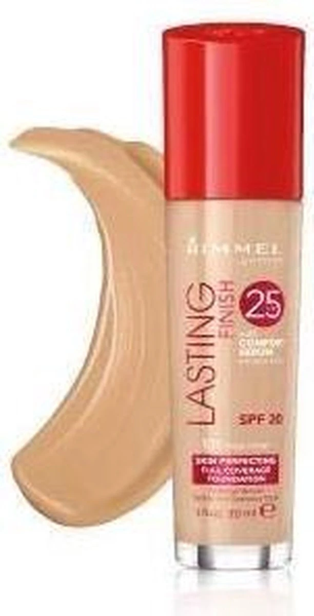 Rimmel London Lasting Finish Foundation - 200 Soft Beige - Afbeelding 16