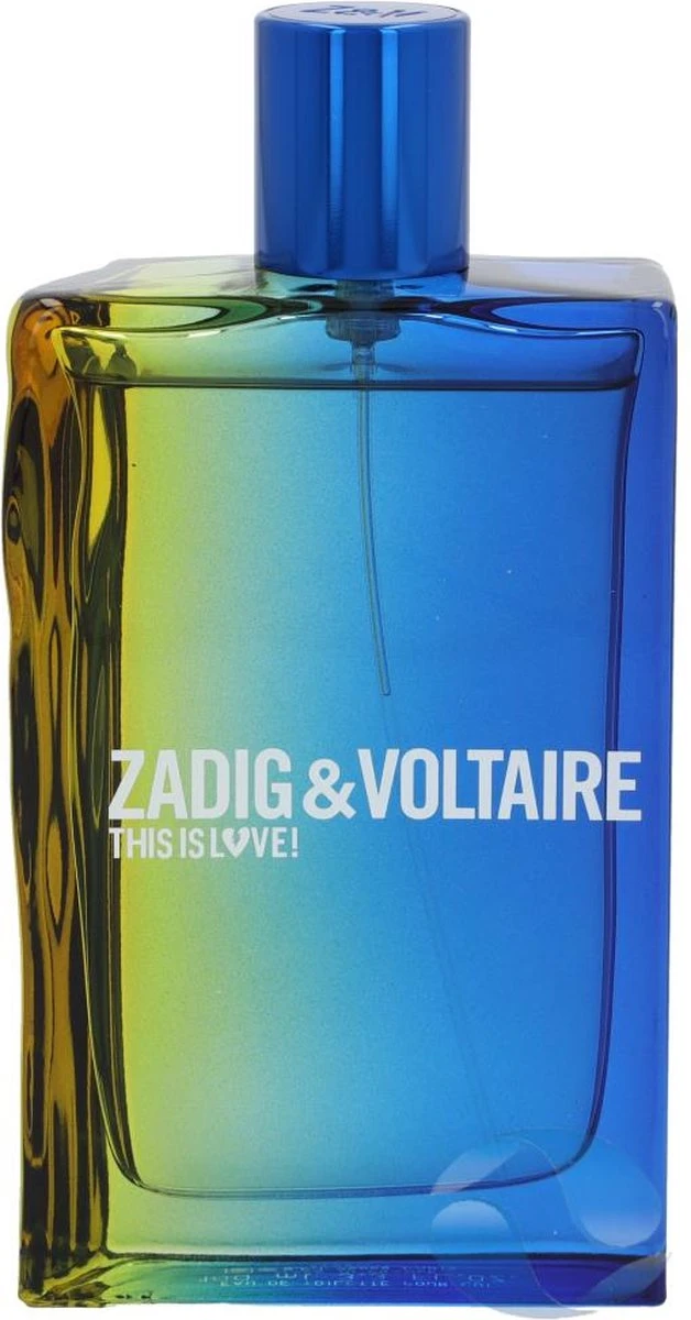 Zadig & Voltaire This Is Love! 100 Ml - Eau De Toilette - Herenparfum - Afbeelding 7