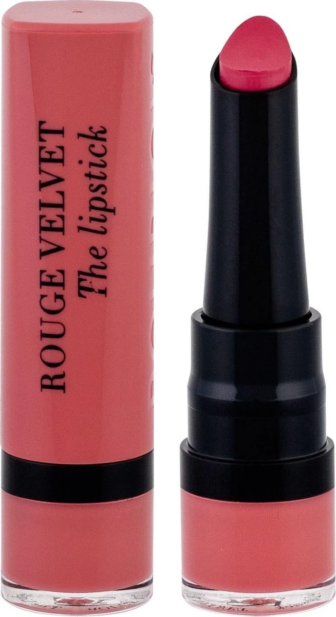 Bourjois Rouge Velvet Lippenstift - 002 Flaming'rose - Afbeelding 7
