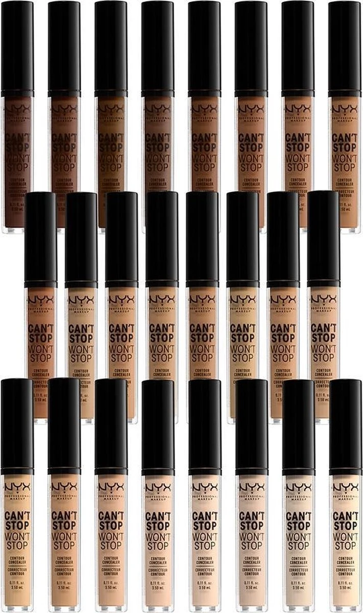 NYX Professional Makeup - Can't Stop Won't Stop Concealer - Light Ivory - Afbeelding 6