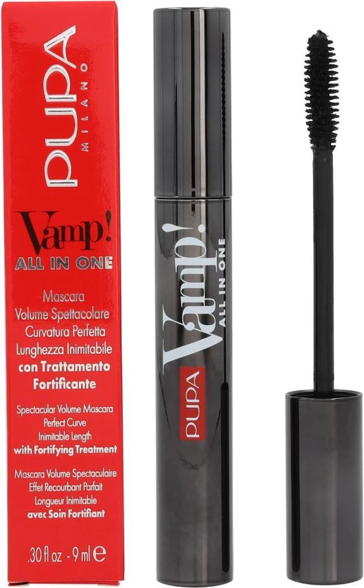Pupa Milano Vamp! All In One Mascara - 101 Extra Black - Afbeelding 11