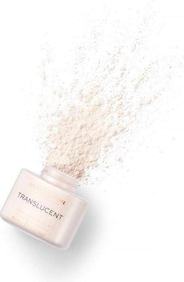 Makeup Revolution - Loose Baking Powder Translucent - Transparentní Pudr 32 G - Afbeelding 2