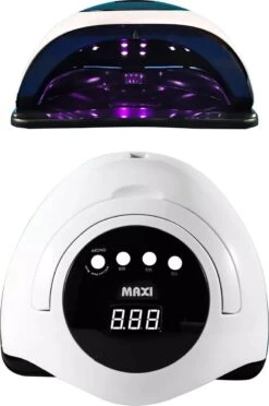 Maxi Nageldroger Pro - 168W - Uv Lamp - Nageldroger Lamp - Nageldroger Voor Gelnagels - Geschikt Voor Elke Nagel Gellak