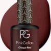 Pink Gellac - Chique Red - Gellak - Vegan - Rood - Creamy Finish - 15 Ml