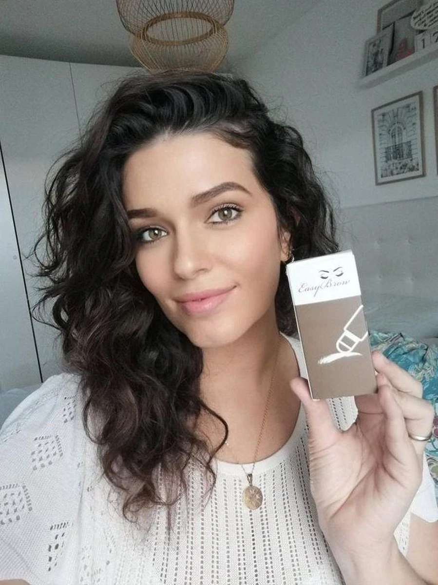 EasyBrow Wenkbrauw Kit Donkerbruin - Wenkbrauw Sjabloon 24 Stuks - Wenkbrauw Stempel - Wenkbrauw Poeder - Eyebrow Stamp - Brow Lift - Afbeelding 7