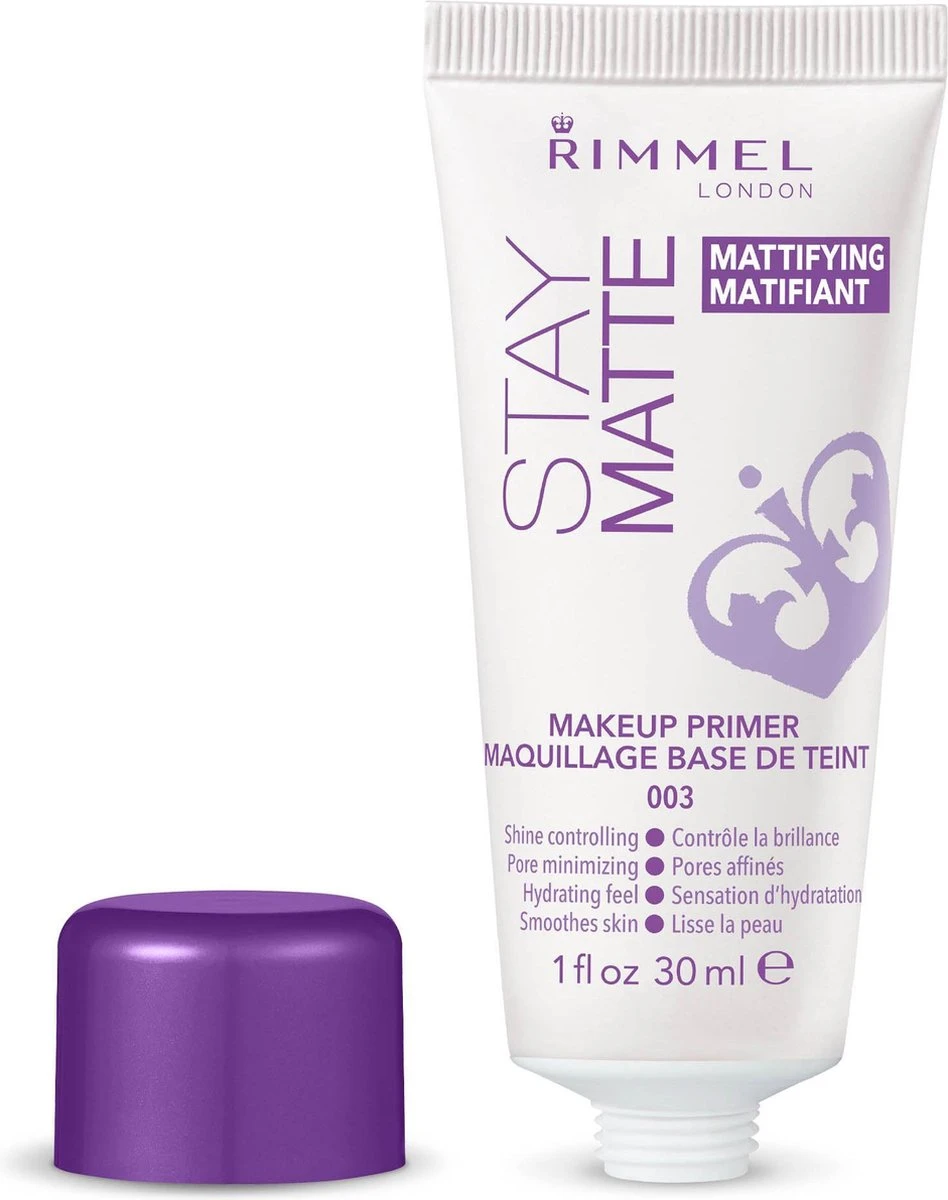 Rimmel London Stay Matte Primer - 003 Transparant - Afbeelding 2