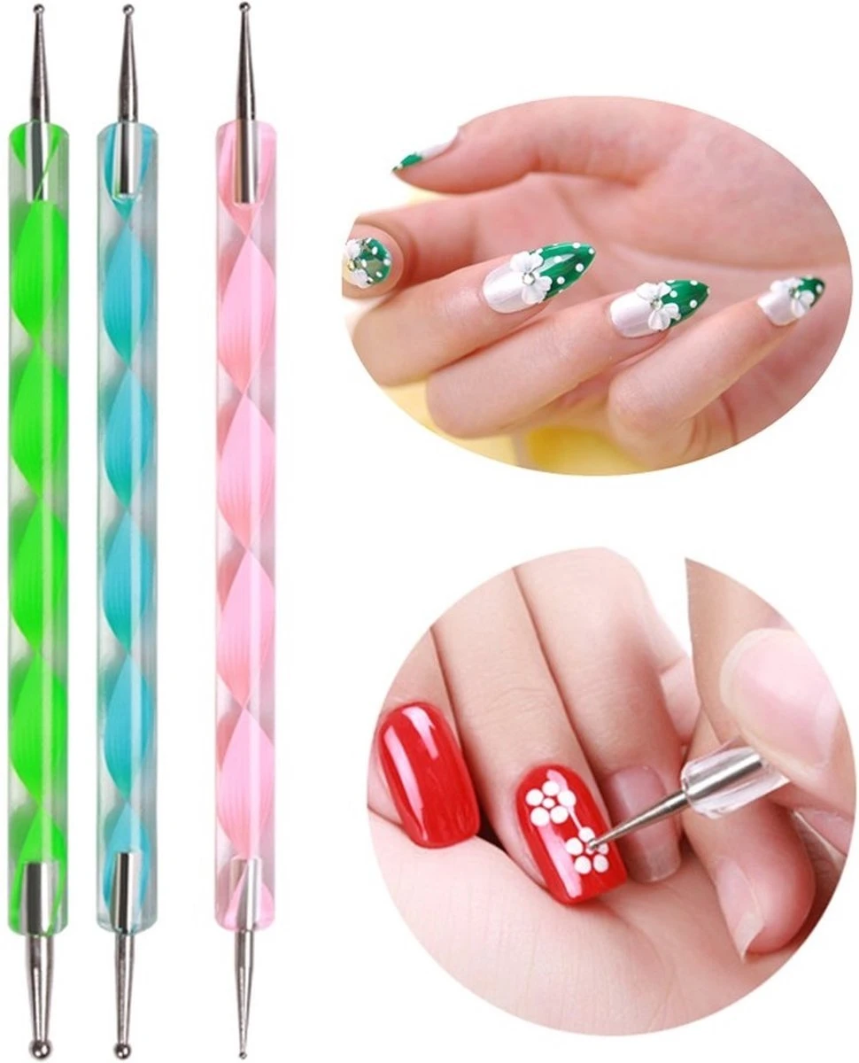 Royala Acrylnagels StarterSet - 500 Clear French Tips - Nagellijm - Nailart - 3 Colors Acryl Poeders - StarterSet - Nepnagels - Manicure Set Voor Nail Art Kit - Nagel Decoratie - Acryl Poeders - Acryl Vloeistof- Monomer - Afbeelding 13